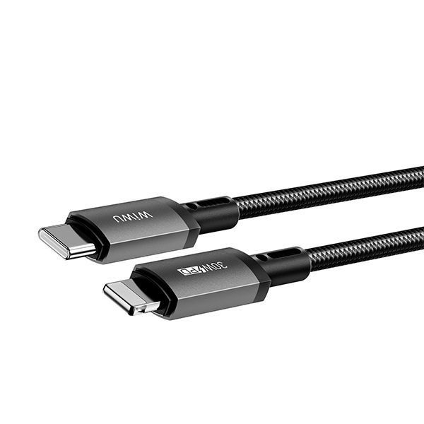 Кабель WIWU Titanlink USB-C to Lightning (Grey)